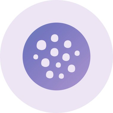 Hücre Vektörü Kabartma Simgesi Tasarımı