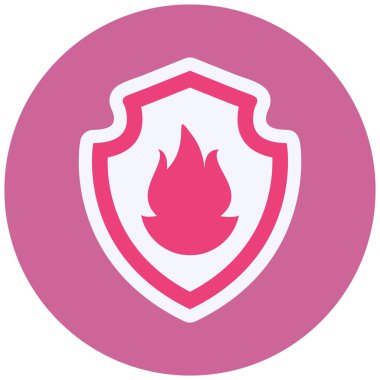 Kalkan Vektörü Şekil Simgesi Tasarımı 