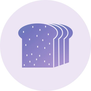 Bread Vector Glyph Icon Design