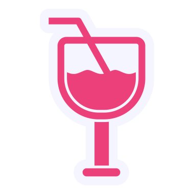 İç bakalım. Web simgesi basit illüstrasyon