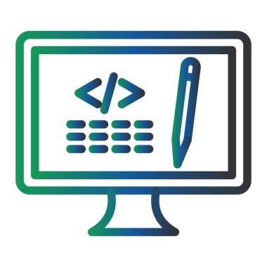 Çerçeve. Web simgesi basit illüstrasyon