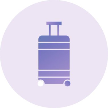 vector illustration of Luggage