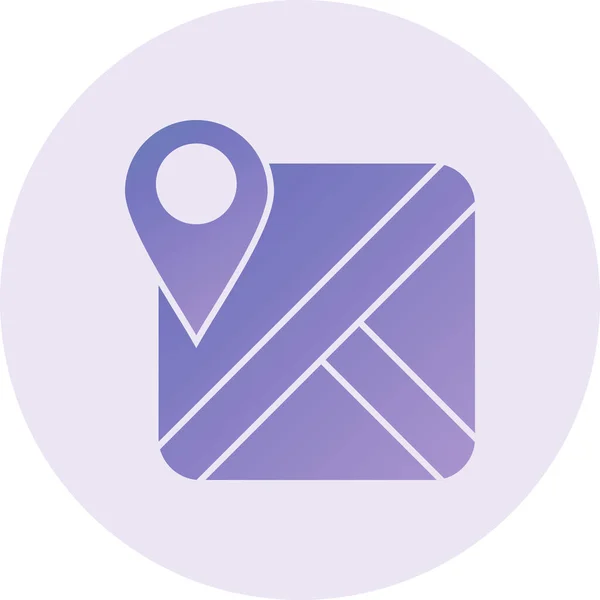 Location Pin Map Web Illustration — Stockvector
