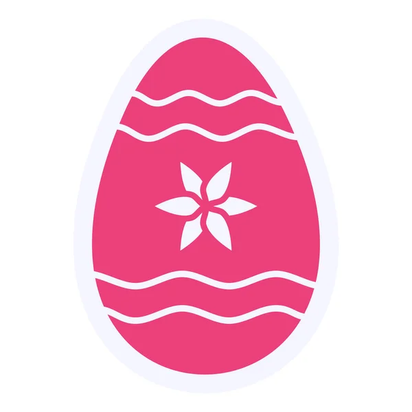 Easter Egg Icon Web Simple Icon — Vector de stock