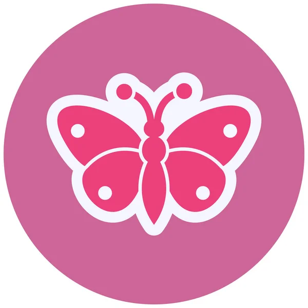 Vector Illustration Butterfly Icon — 图库矢量图片