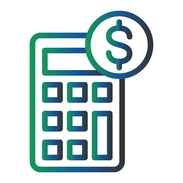 Finances Vector Glyph Icon Design — Stock Vector
