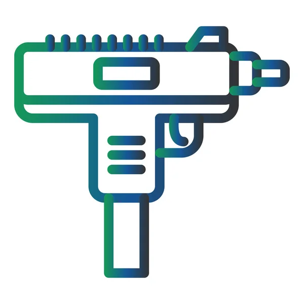 Uzi Icon Simple Illustration — Stockvektor