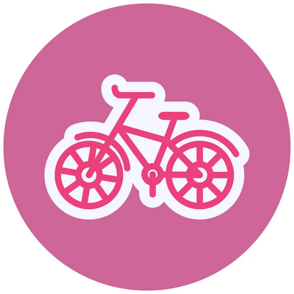Εικονογράφηση Διάνυσμα Του Ποδηλάτου — Διανυσματικό Αρχείο