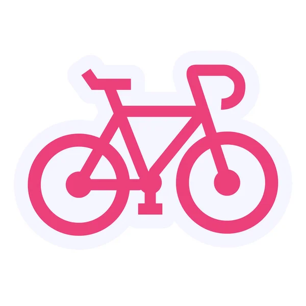 Vector Illustration Bicycle — Stock Vector