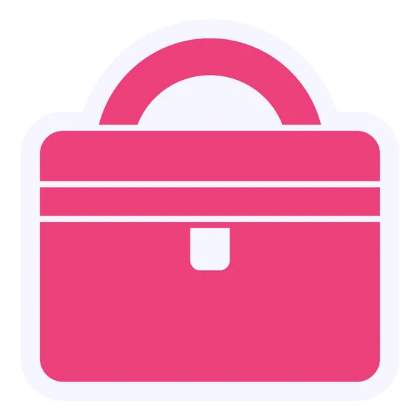 Beauty Box Vector Glyph Icon Design — Stockvector