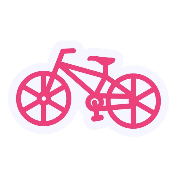 Bicycle Icon Simple Web Illustration —  Vetores de Stock