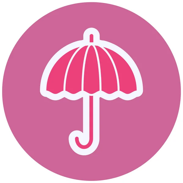 Vector Illustration Umbrella — Stock Vector