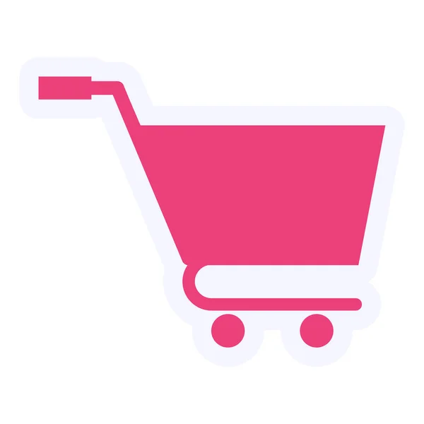 Shopping Cart Icon Simple Illustration — Wektor stockowy