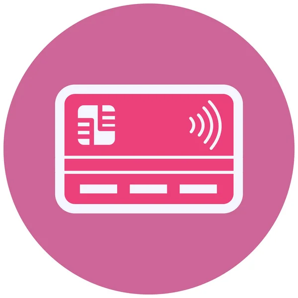 Credit Card Web Icon Illustration — Stockvektor