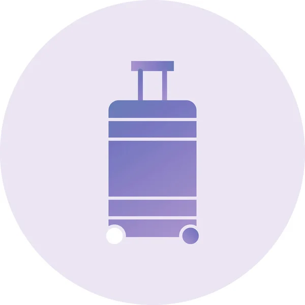 Vector Illustration Luggage — Vetor de Stock