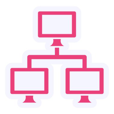 Collaboration web icon, vector illustration