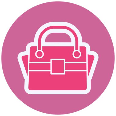 El Çantası Vektör Sembol Tasarımı 