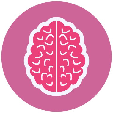 brain, education icon,  vector