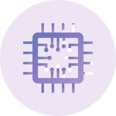 vector illustration of modern Circuit  icon