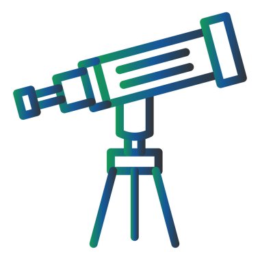 Teleskop Vektör Sembol Tasarımı