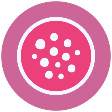 Hücre Vektörü Kabartma Simgesi Tasarımı