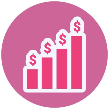 Profit Vector Glyph Icon Design 