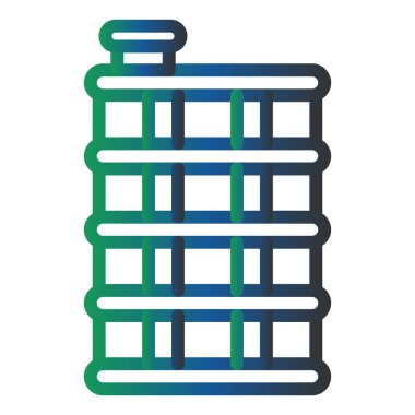 Barrel web icon vector illustration