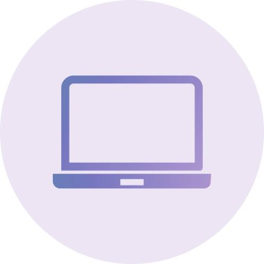 Bilgisayar. Web simgesi vektör illüstrasyonu