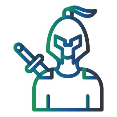 Karakter Vektörü Şekil Simgesi Tasarımı 