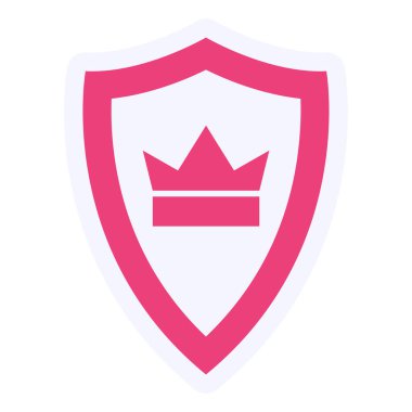 shield with protection symbol icon vector illustration design