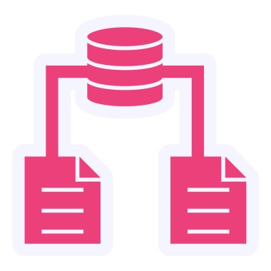 Güvenli Belgeler Vektör Sembol Tasarımı