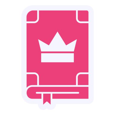 kitap simgesi vektör illüstrasyonu 