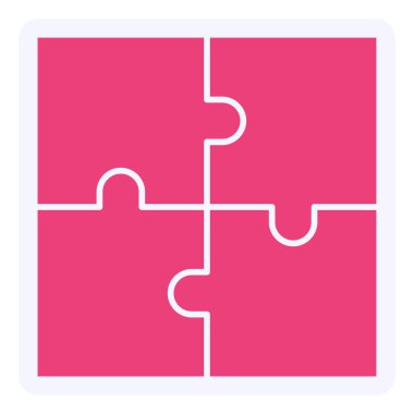 puzzle. web icon simple illustration. Jigsaw