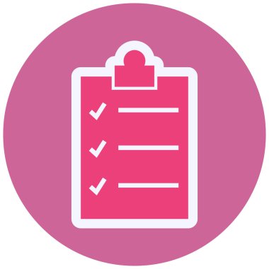 Rapor Vektörü Kabartma Simgesi Tasarımı 