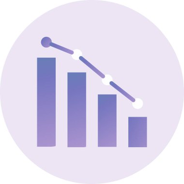 Grafiğin vektör illüstrasyonu