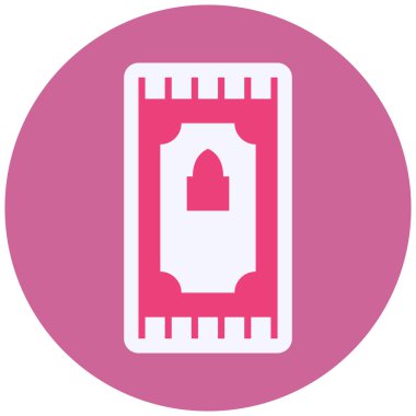 Rug web icon vector illustration 