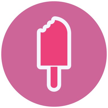 Dondurma. Basit resimleme