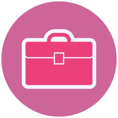 briefcase, web icon simple illustration