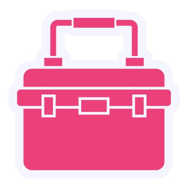 Buz kutusu. Web simgesi basit tasarım