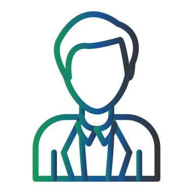 Manager Vector Glyph Icon Design