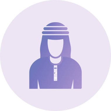 Arab web icon vector illustration 