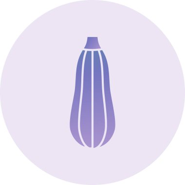 Zucchini Vector lyph Icon Design