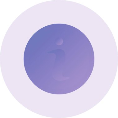 vektör çizim tek bilgi simgesi