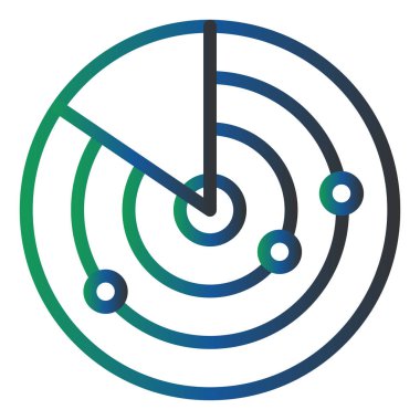 Hedef. Web simgesi basit illüstrasyon