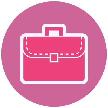 briefcase, web icon simple illustration
