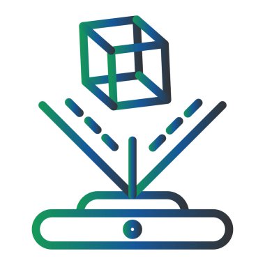 Hologram Vektör Sembol Tasarımı 