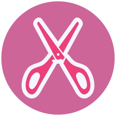 Scissor Vector lyph Icon Design