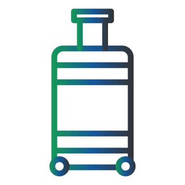 vector illustration of Luggage