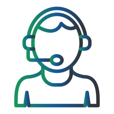 Avatar web icon simple design