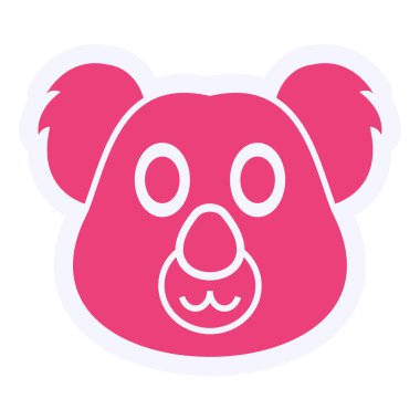 koala web icon vector illustration